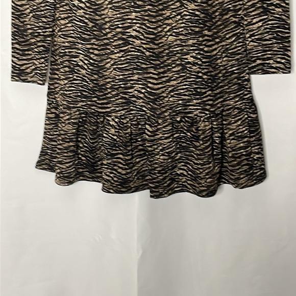 Michael Kors (Michael) Animal Print Ruffled Dress | Size S - Picture 6 of 6